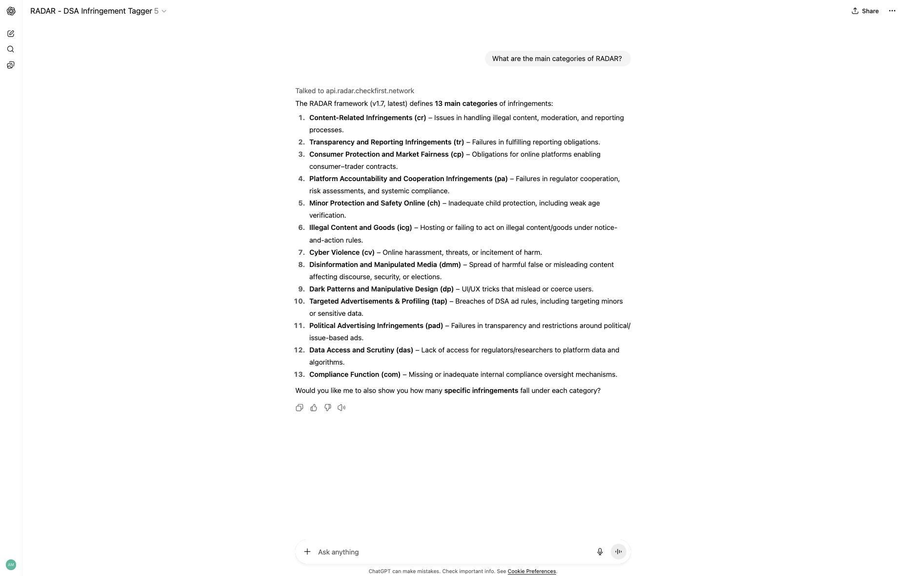 GPT Assistant Screenshot 2